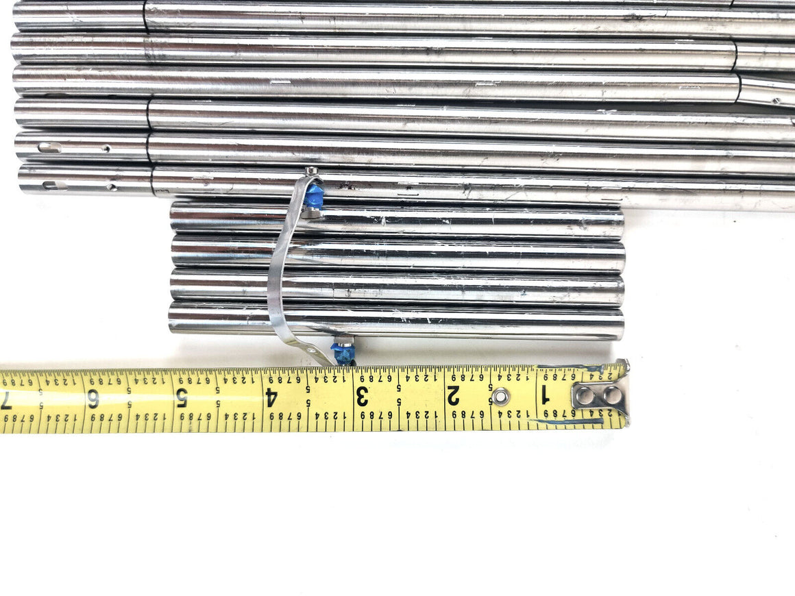 PerkinElmer SCIEX Quadrupole Rods Tubes Q1 Q2 Q3 Q4 for Spectrometers Lot of 16