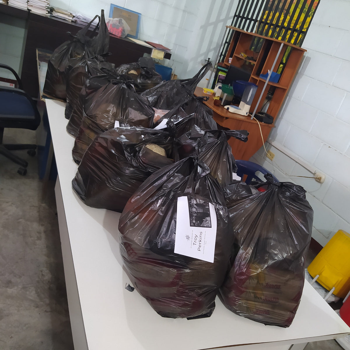 Donation to the Students of Fe y Alegria on Barquisimeto, VE