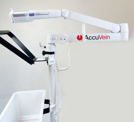 Accuvein AV500 Portable UV Light Vein Finder with Stand, Charger, - 