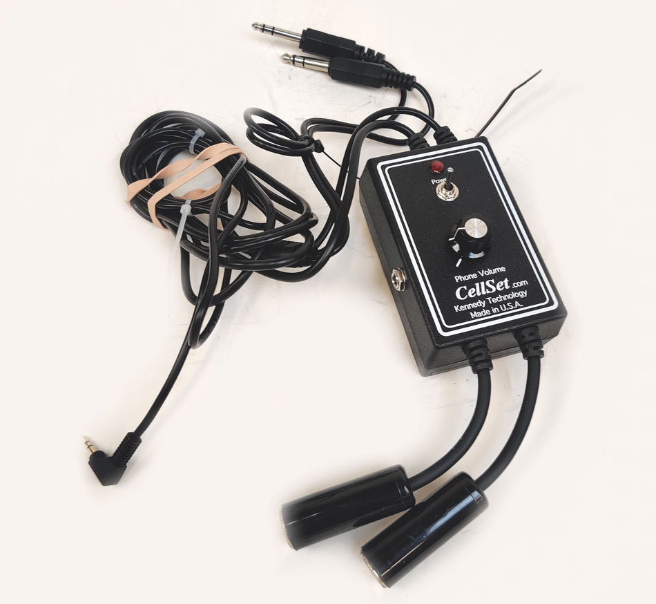 Cellset Phone Volume with Connectors for Aircraft with General Aviation Style