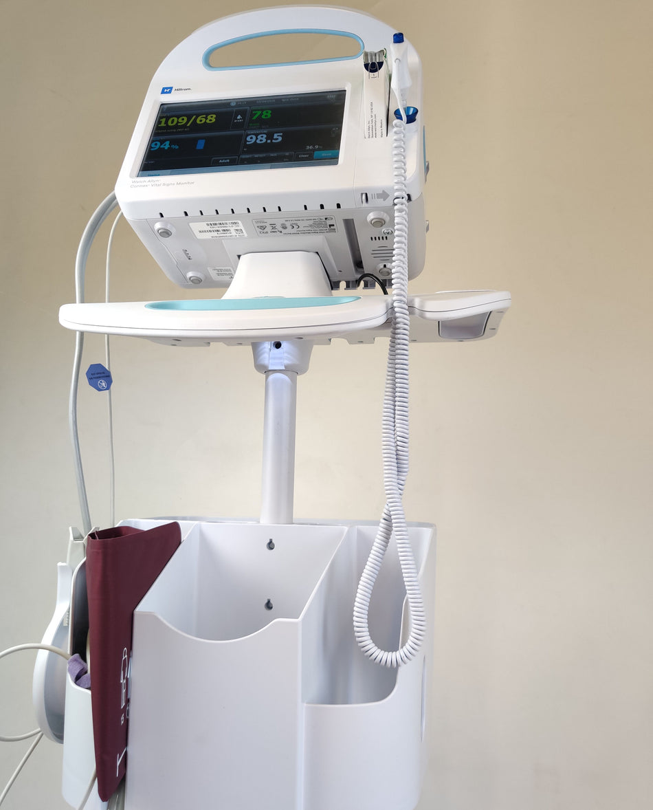 Welch Allyn Welch Allyn Connex 6000 68NXTX Vital Signs Monitor WiFi SpO2 Stand Temp MFD 2023