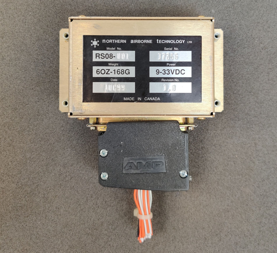 Northern Airborne Technology RS08-001 Remote Switch 9-33VDC with AMP Connector
