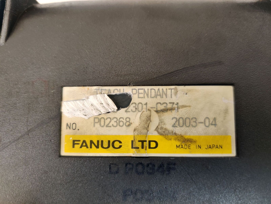 Fanuc Teach Pendant A05B-2301-C371 w Harness for R-J3I R-J3IB Mate Robot Working