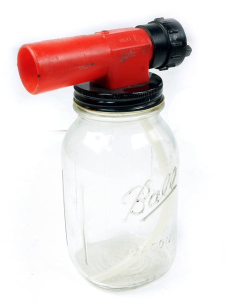 Vintage 24 oz Ball Mason Jar with Clements Sprayer Attachment
