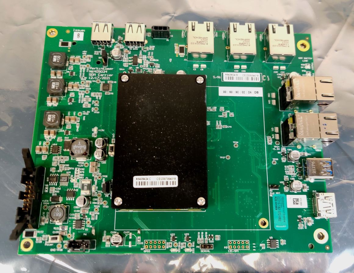 PerkinElmer SOM Carrier PCB N6409034 N6409434 rev B or C for AS 2400 Automsapler