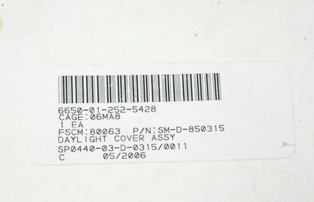 Valcore Nightvision sight Daylight Cover SM-D-850315-1 NEW
