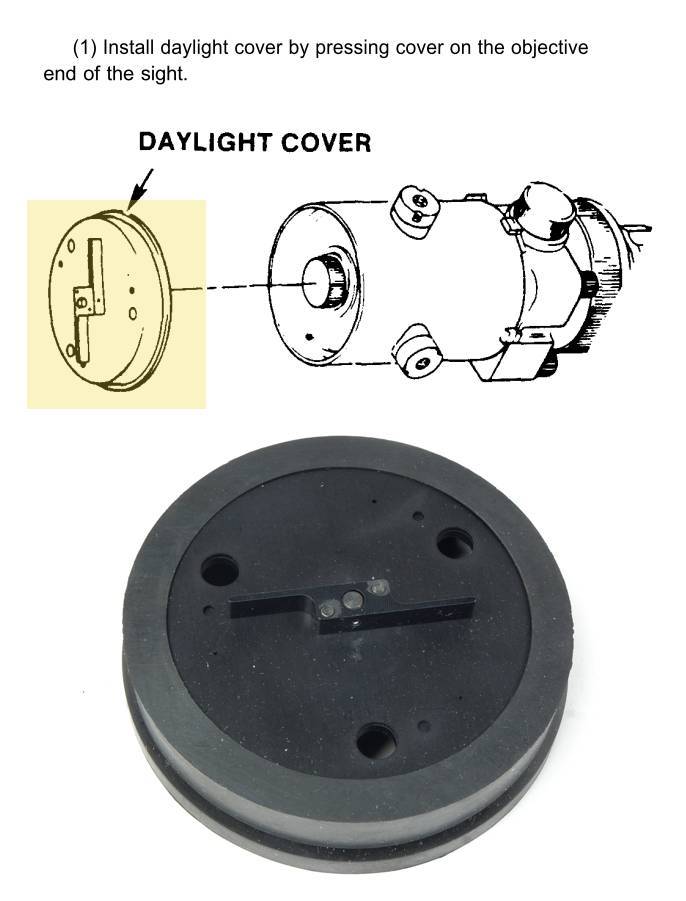 Valcore Valcore Nightvision sight Daylight Cover SM-D-850315-1 NEW