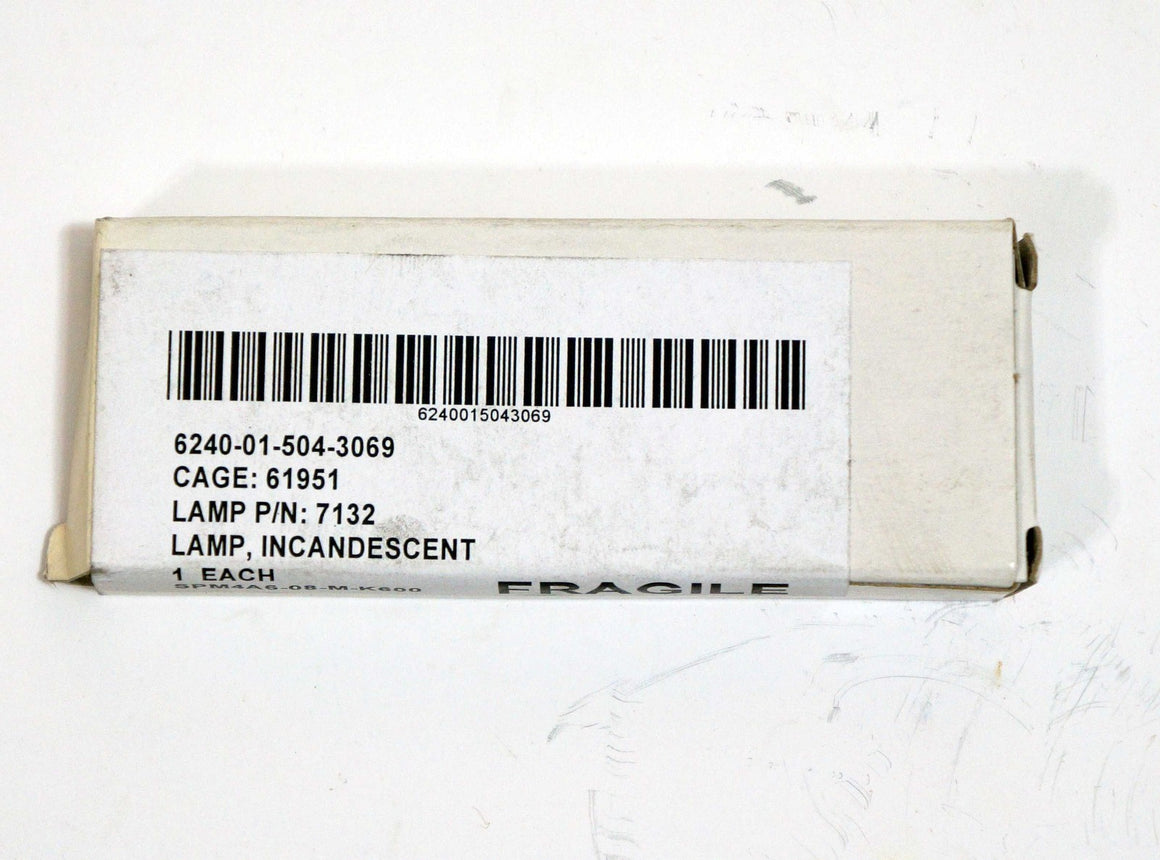 Set of 8 Microlamp Inc. L - 7132 ILLUMATED PANEL, AIRCRAFT 5V 75mA