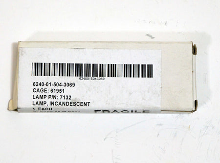 Set of 8 Microlamp Inc. L - 7132 ILLUMATED PANEL, AIRCRAFT 5V 75mA