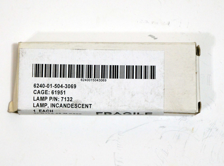 USGI Set of 8 Microlamp Inc. L - 7132 ILLUMATED PANEL, AIRCRAFT 5V 75mA