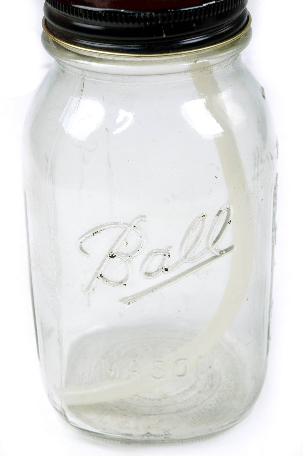Vintage 24 oz Ball Mason Jar with Clements Sprayer Attachment