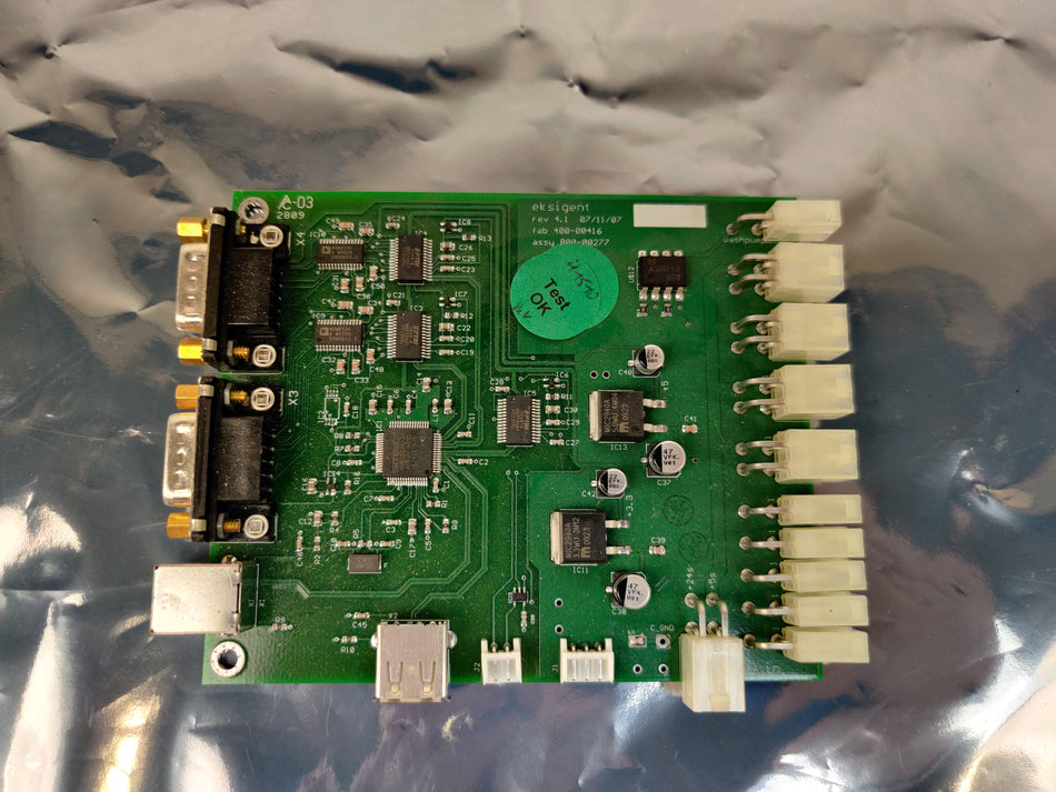 Eksigent Sciex Nano LC Ultra HPLC HUB Controller PCB Eksigent 800-00277