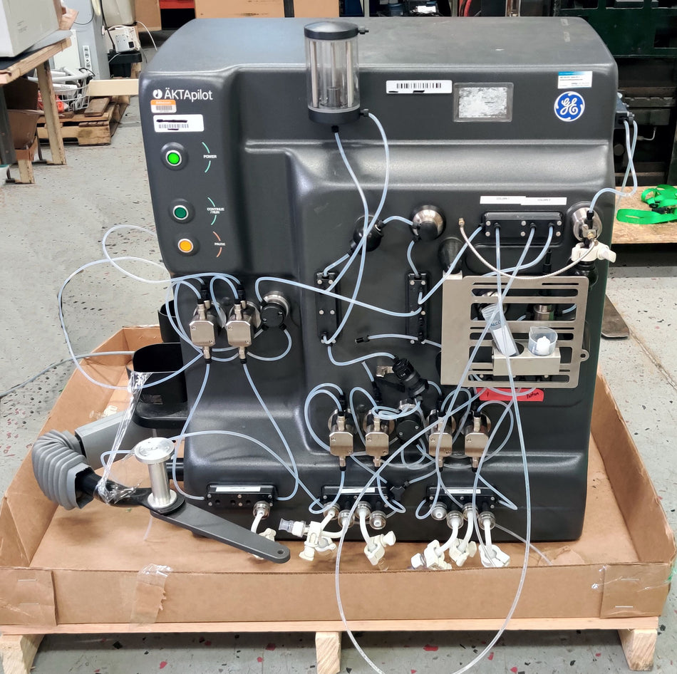 GE Cytiva AKTA Pilot FPLC Fast Protein Liquid Chromatograph. Power Tested