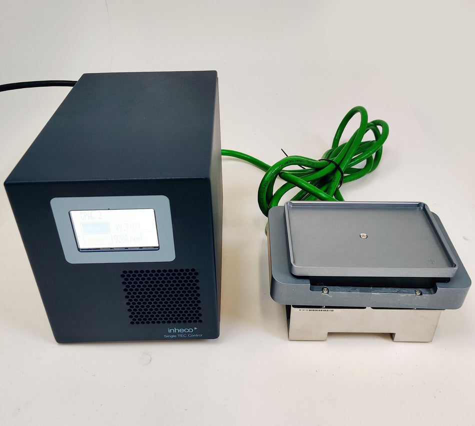 INHECO Inheco Single TEC Control 8900031 con módulo Ultraflat de calentamiento y refrigeración 7000166 NUEVO