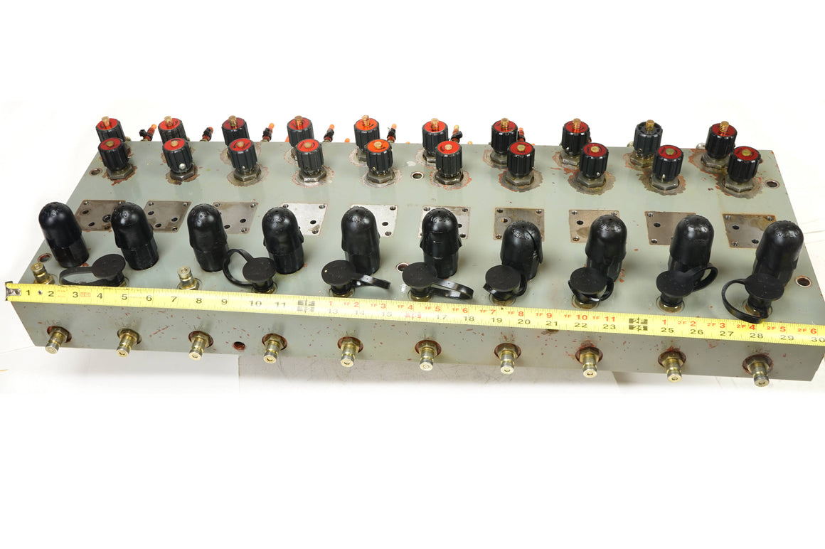 Bosch Rexroth AGA-2347-0-D Station Manifold for 10 Hydraulic Valves M-3SE6