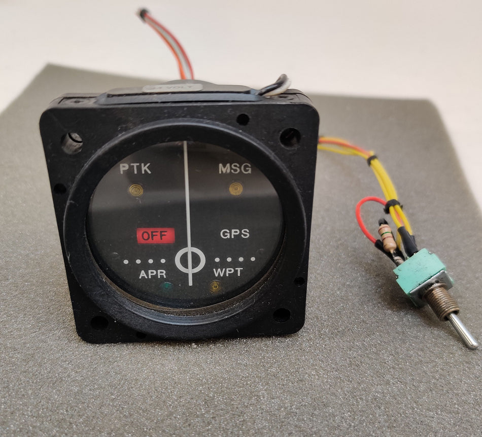 Mid-Continent MD40-64L Course Deviation Indicator 2010056-64L with Connector