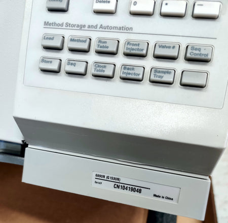 Agilent 6890N Network Gas Chromatograph with FID Detector & S/SL Injector Tested