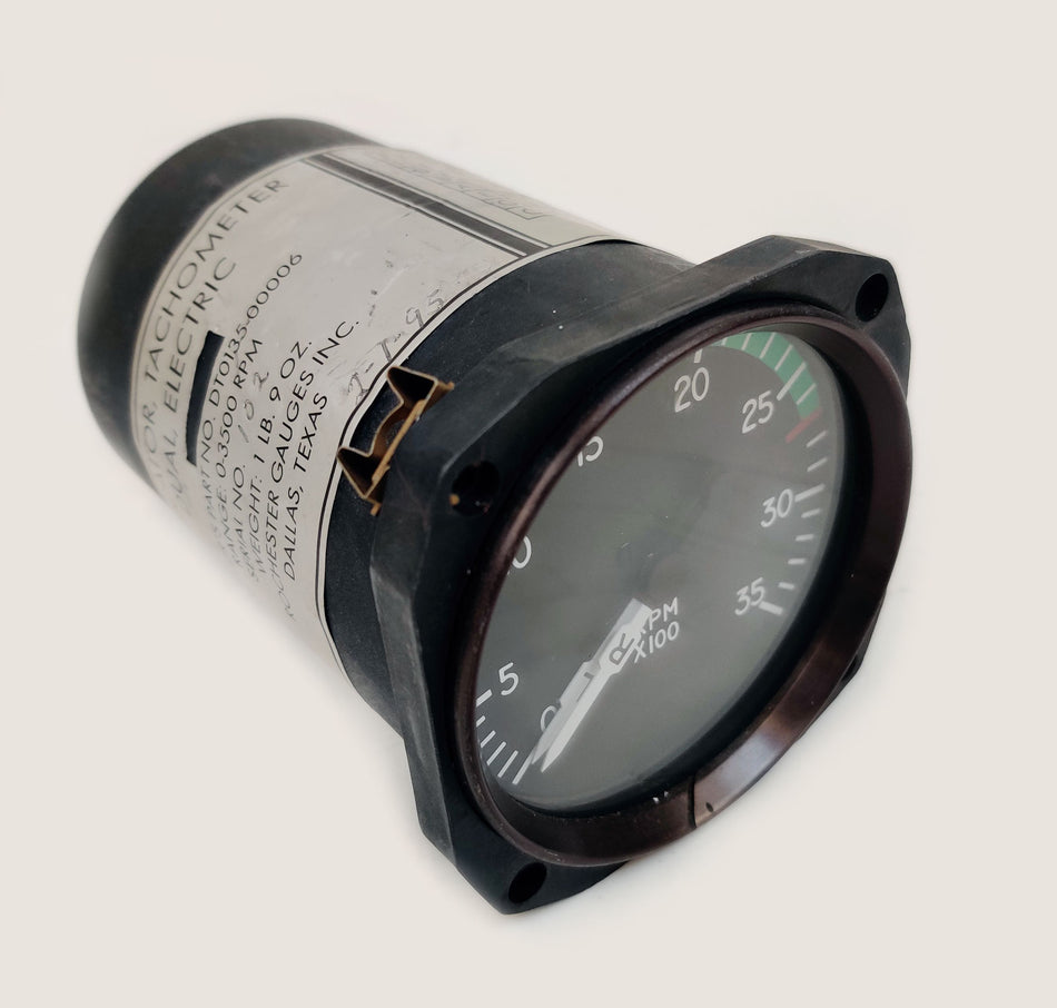 Cessna Rochester Gauges Inc Dual Tachometer Indicator DT0135-00006