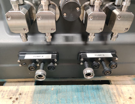GE Cytiva AKTA Pilot FPLC Fast Protein Liquid Chromatograph Calibrated by Cytiva Until July 31