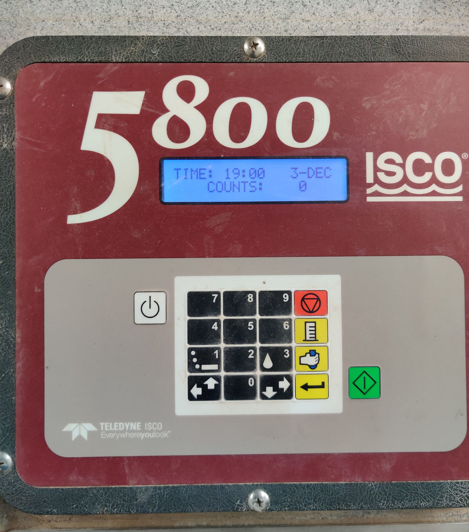 Teledyne ISCO 5800 Refrigerated Sampler Control Board. Working
