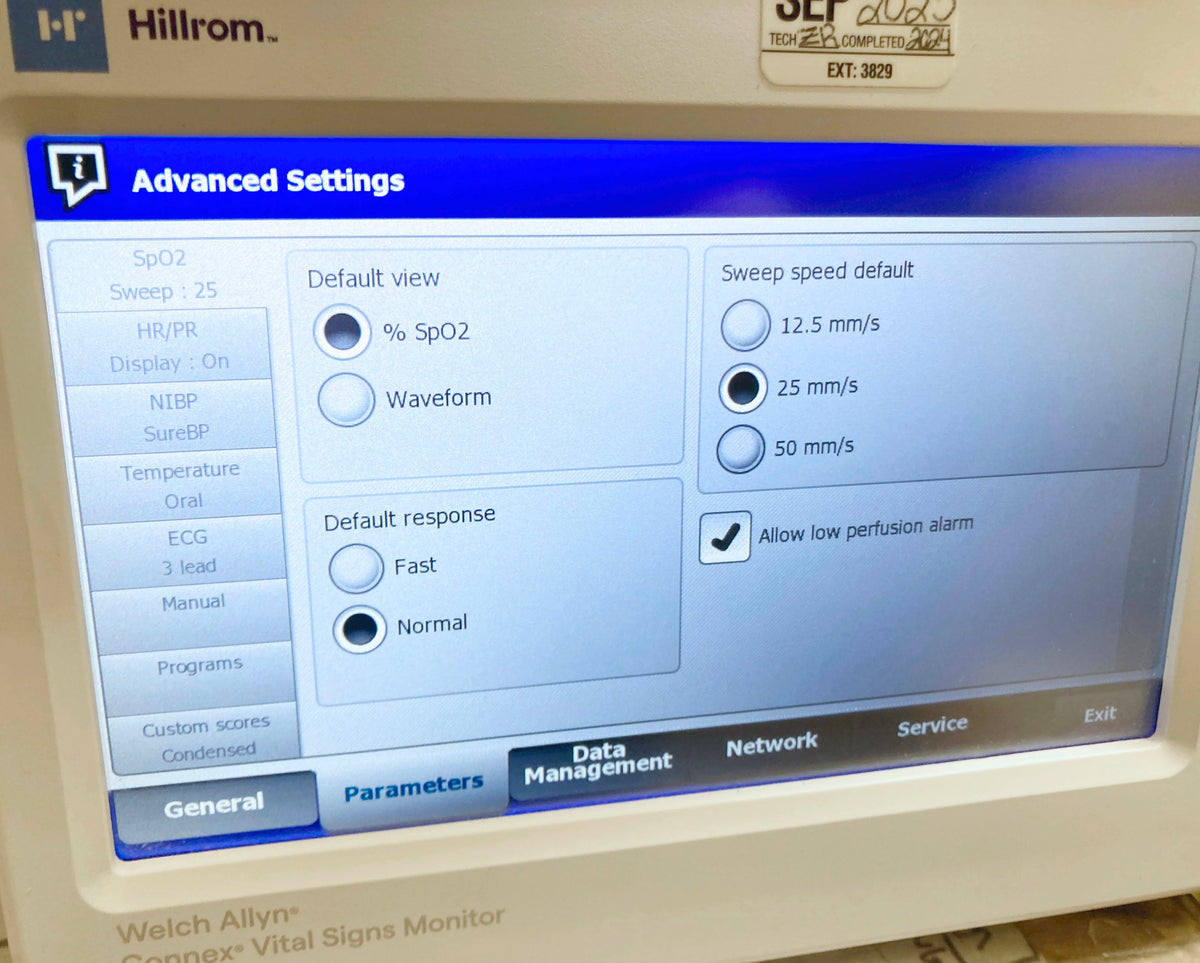 Welch Allyn Connex 6000 Vital Signs Monitor
