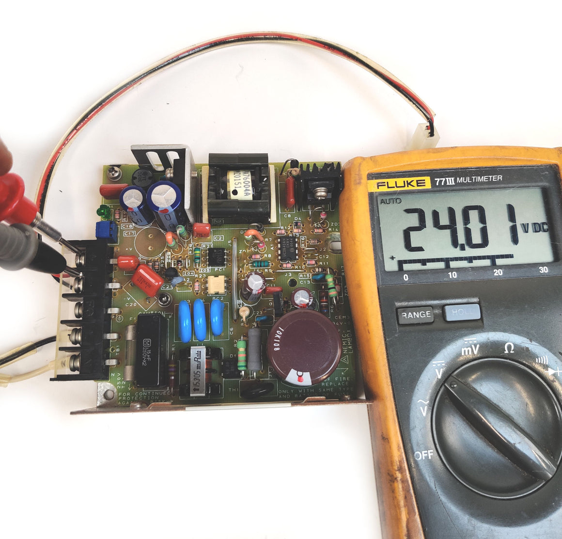 Agilent  Micro Degasser 17W Power Supply Lambda RWS15A-24 Tested G1379A G1322A