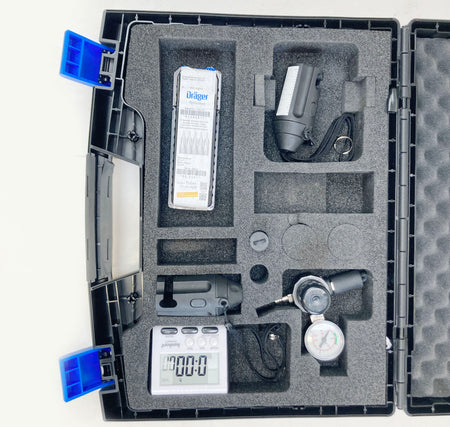 Drager Aerotest Simultantest CO2 Breathing Gas Monitoring Test KIT