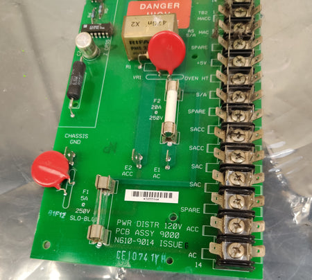 PerkinElmer Clarus GC Autosystem XL 120V Power Distribution PCB 9000 N610-9014