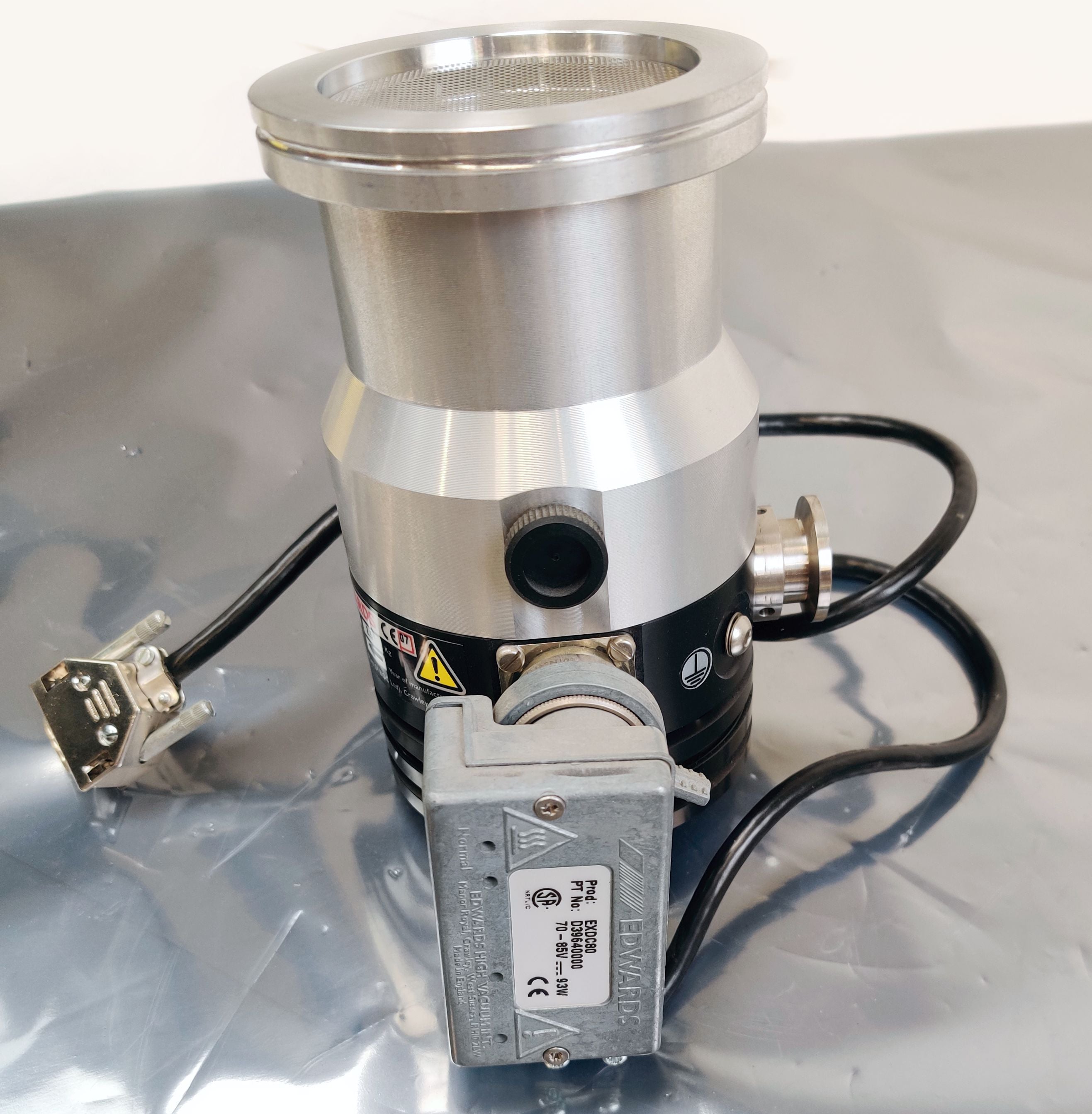 Edwards BOC EXT 70 DN 63 ISO-K Vacuum Turbo Pump with D39643000 Lon Interface - 
