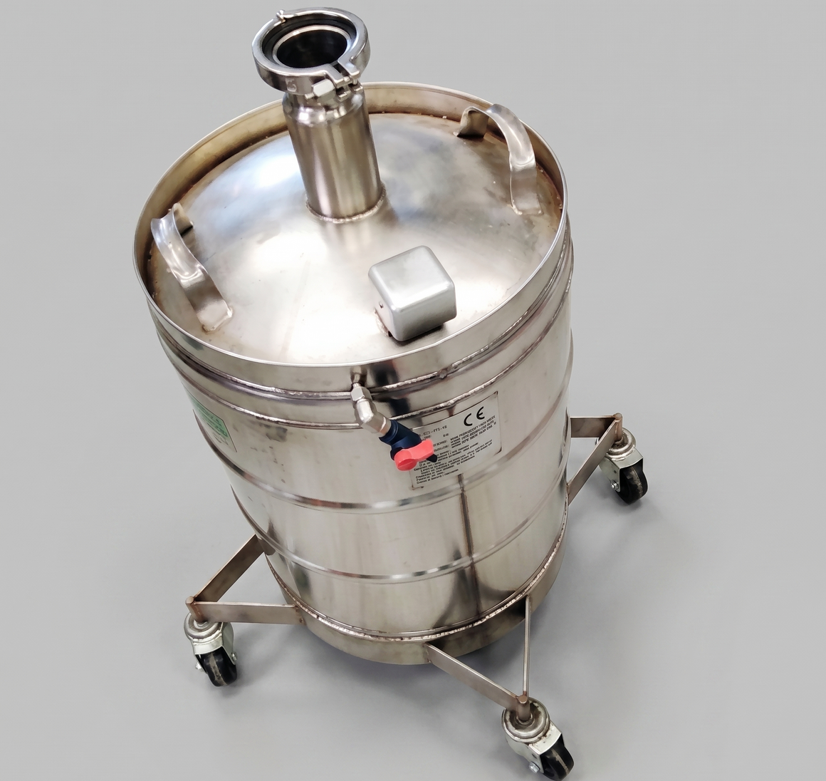 Cryofab CFL-50 Liquid Nitrogen Tank LN2 Pressure Vessel Container 50L 1.72 Bar
