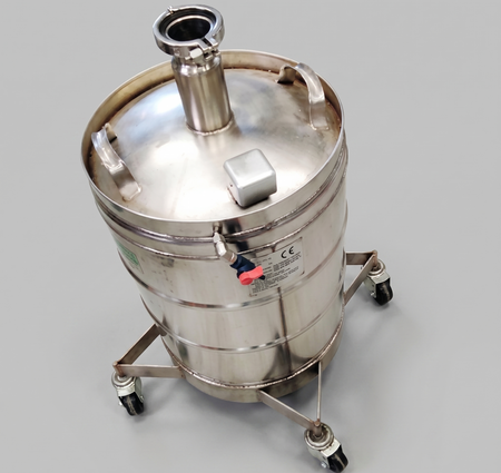 Cryofab CFL-50 Liquid Nitrogen Tank LN2 Pressure Vessel Container 50L 1.72 Bar