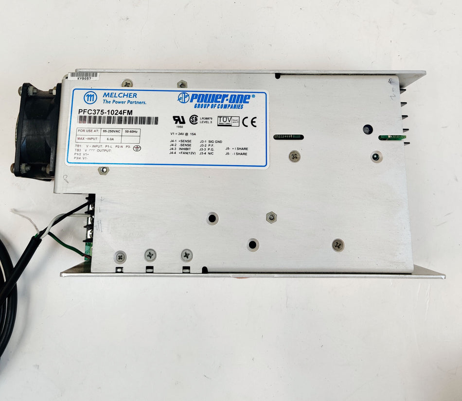 Power-One PFC375-1024FM 375W Switching Power Supply PerkinElmer Optima Tested