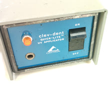 Load image into Gallery viewer, Cavitron Clev-dent Quick Lite UV Applicator Model 74 w Light Guide &amp; Case
