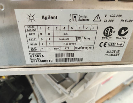 Agilent G1361A Prep Pump 0950-3907 Main Power Supply 250W with Fan Tested