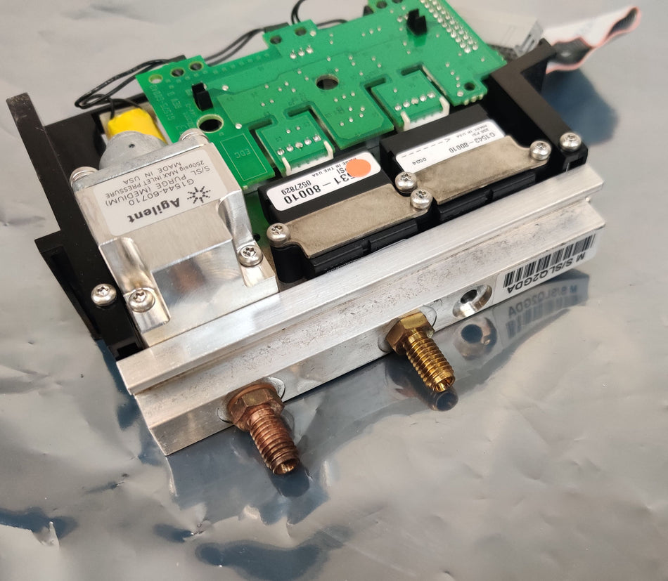 Agilent 6890 GC Split/splitless inlet EPC pneumatic module G1544-60710 Working