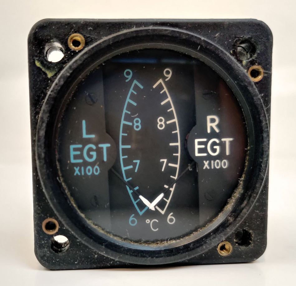 B&D Instruments Dual EGT/EGT Indicator 0205-003