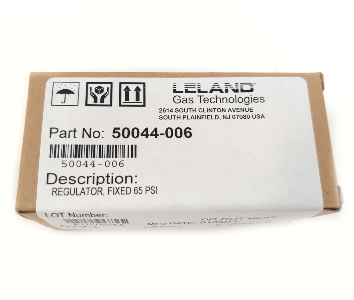 Leland Gas Regulator Fixed Pressure 65 Psi 1/8NPT 50044 LOT OF 24 Aircraft