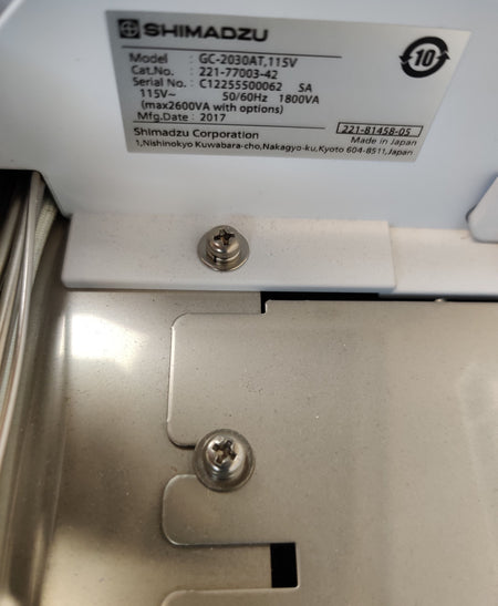 Shimadzu Nexis GC-2030 Gas Chromatograph with FID & TCD Detectors. No errors.
