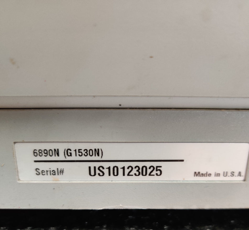 Agilent 6890N Network Gas Chromatograph G1530N with FID Detector Working Tested