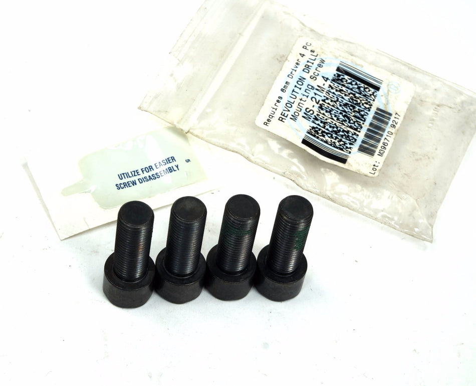 Revolution Drill MS-21M-4 Set of 4 Mounting Screw set for R48X R56X R58X Drills