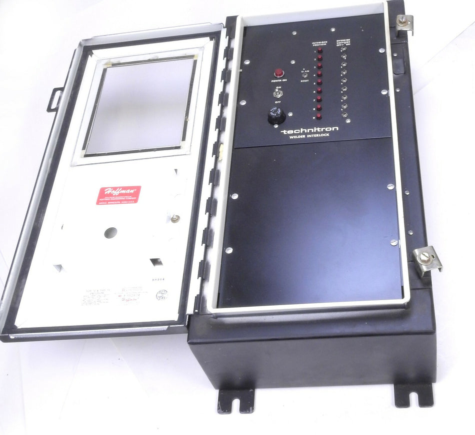 Weltronic /Technitron Control Unit Type 12&13 w/ Hoffman Control Panel Enclosure