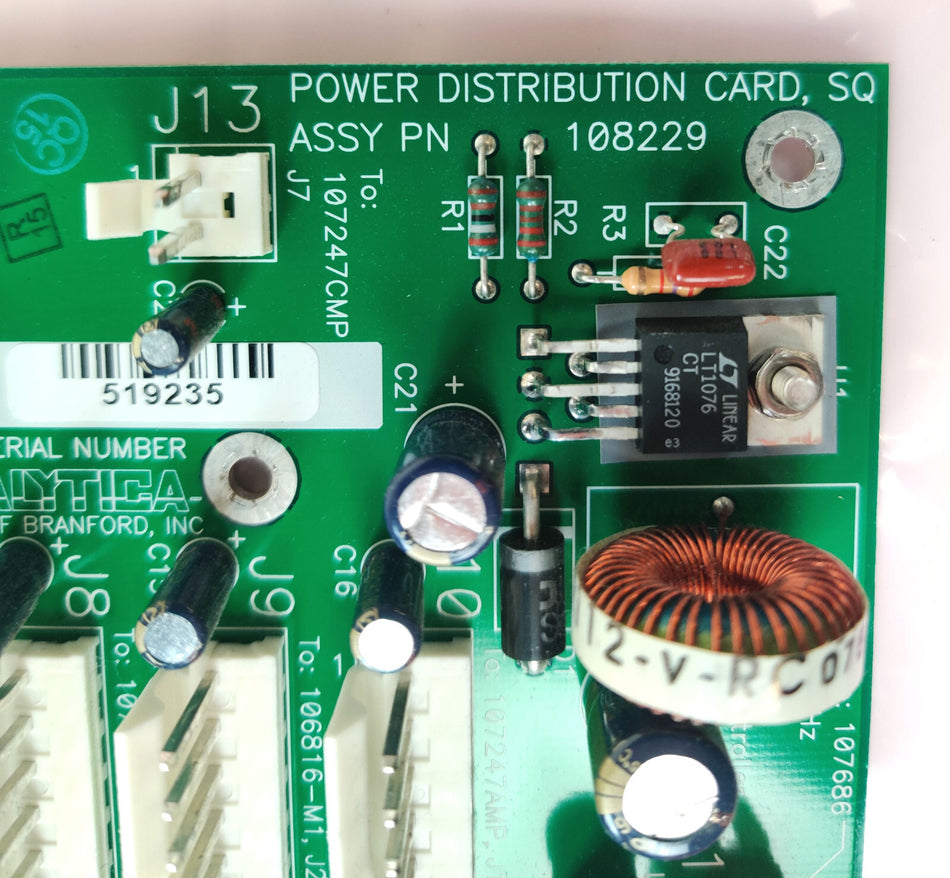 Analytica Analytica 108229 Power Distribution Board for PerkinElmer Flexar SQ 300 Detector