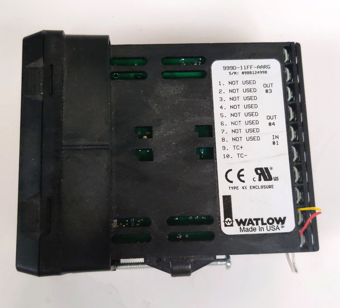 Watlow 999 Series Temperature Controller 2-CH 999D-11FF-AARG 100-240V *Tested