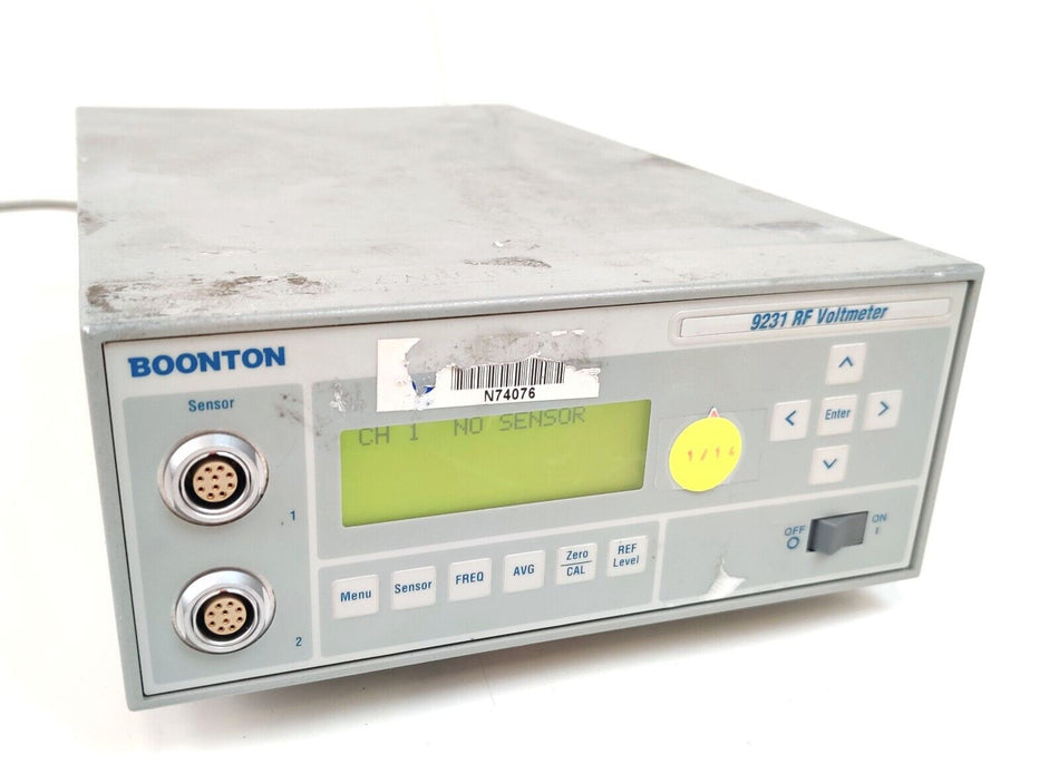 Boonton 9231 RF Voltmeter 10Hz to 2.5Ghz, 300V, 2-Ch compare Agilent 8508A