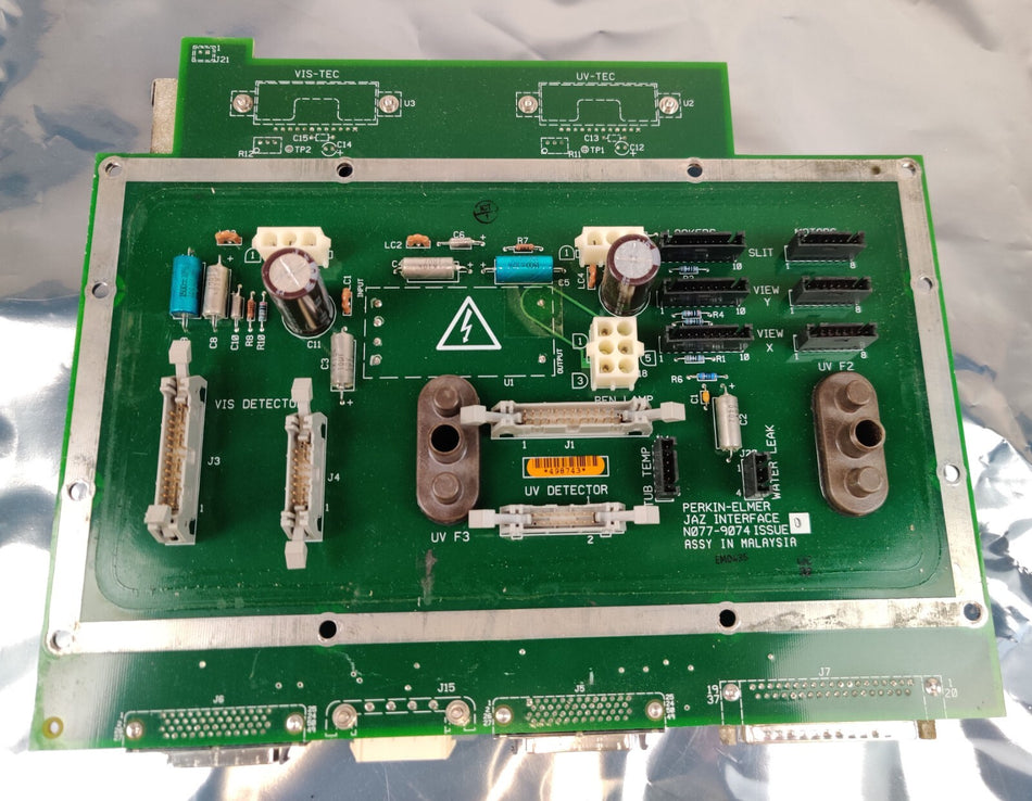 PerkinElmer Optima 4000 5000 ICP OES N0779074 Bulkhead Interface PCB N077-9074