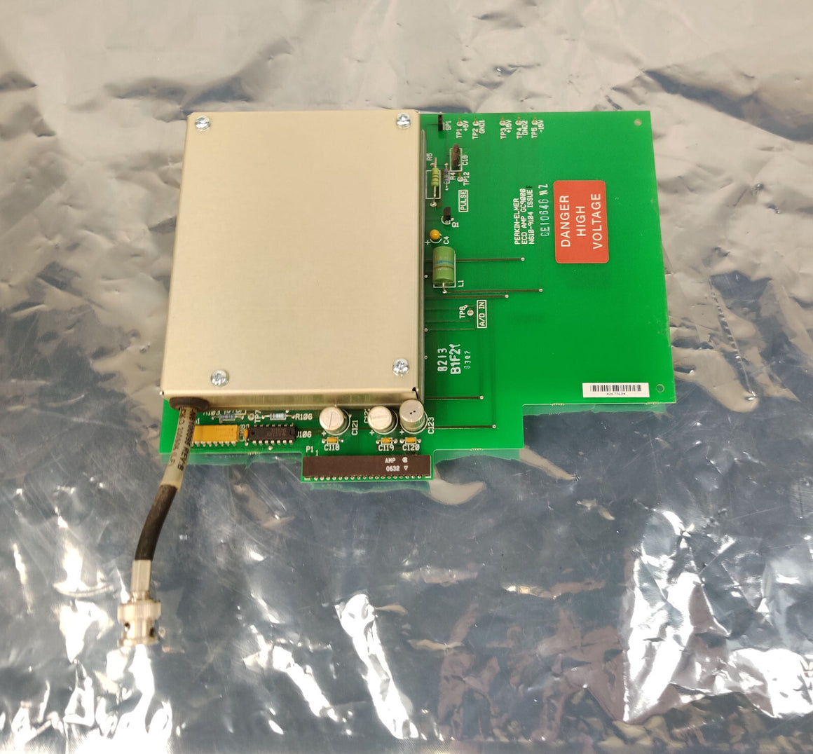 Perkin Elmer N610-9104 ECD Amp GC9000 PC Board for Autosystem, Clarus GC Tested