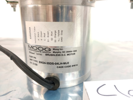 PerkinElmer Clarus GC Oven Fan Assembly w Moog BN34-35DS-04LH-MJ2 Motor Tested