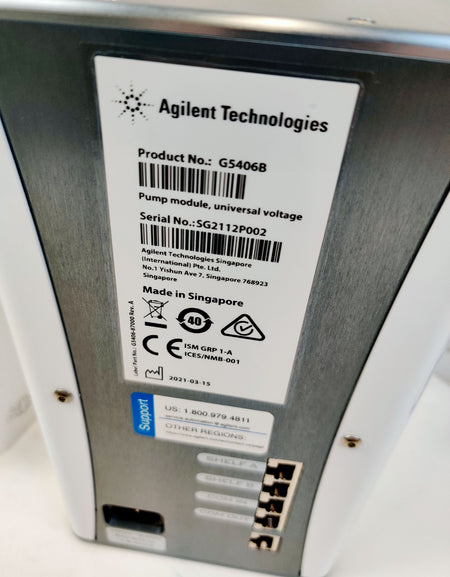 Agilent Bravo Liquid Handling System Universal Voltage Pump G5406B New