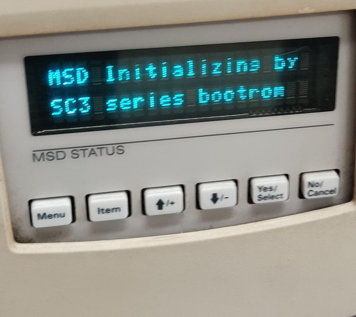 Agilent 5973 5975 MSD G2589-65005 AC Board G2589-60005 with Power Switch Tested