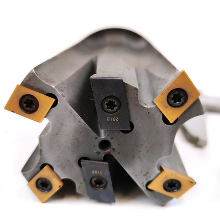 Ingersoll IMC PRQ27 Face Mill 2-5/8  w Tangential Inserts 4  OAL 1.5  Shank